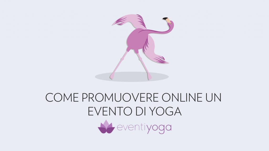 come promuovere online evento di yoga