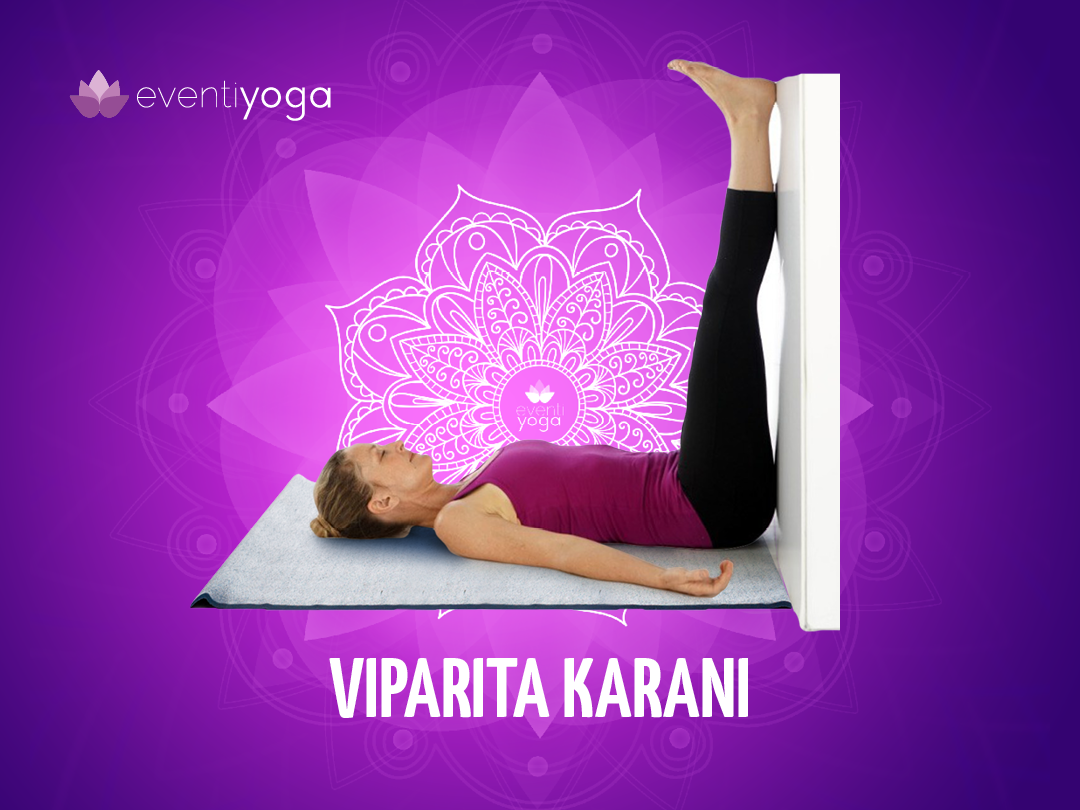Viparita karani - gambe al muro
