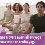 trovare nuovi allievi yoga online