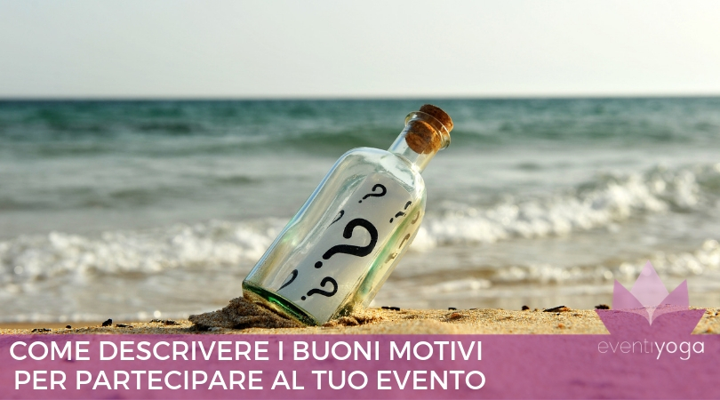 Come descrivere un evento