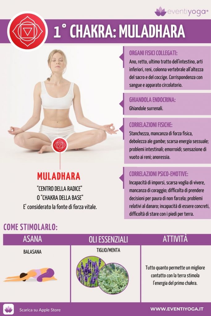 PRIMO CHAKRA MULADHARA