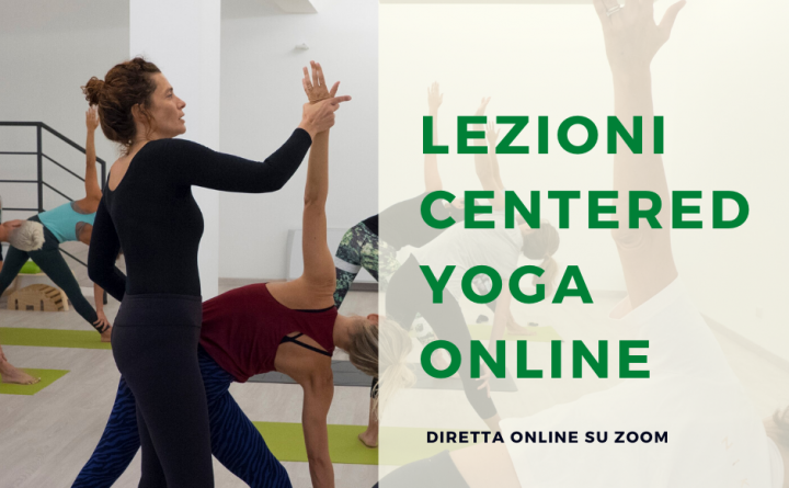 Centered Yoga online maggio 