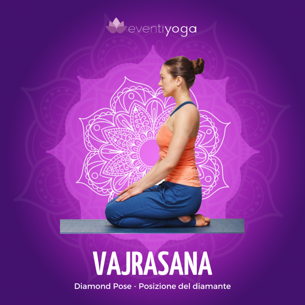 VAJRASANA posizione di partenza per Ustrasana