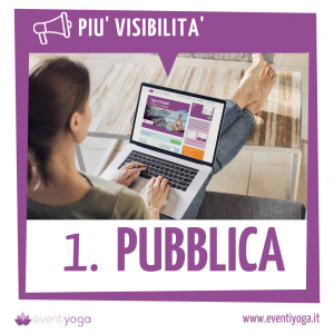 PUBBLICA SU EVENTIYOGA