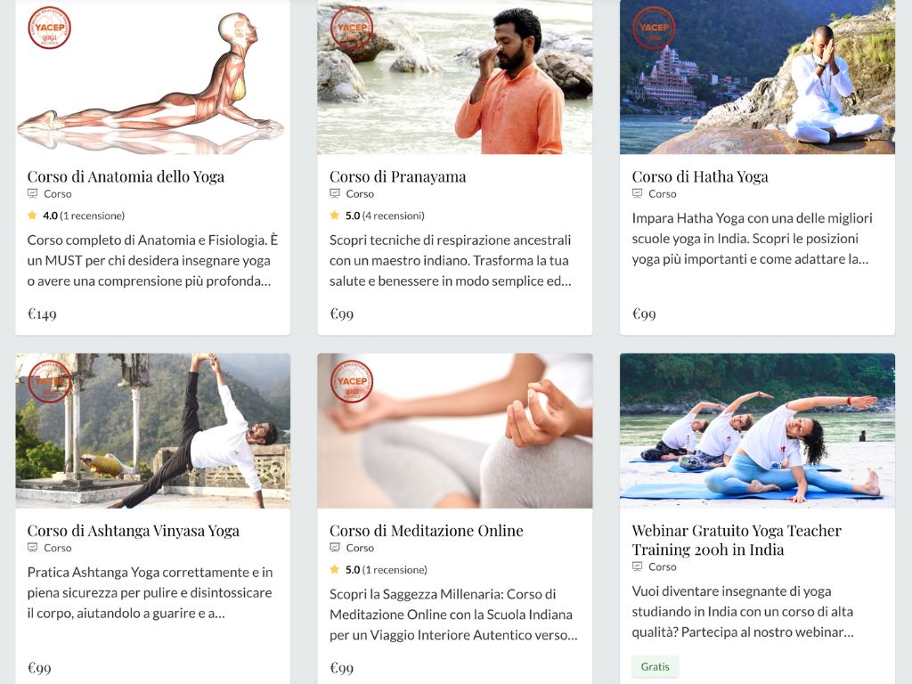 corsi di formazione yacep online su eventiyoga
