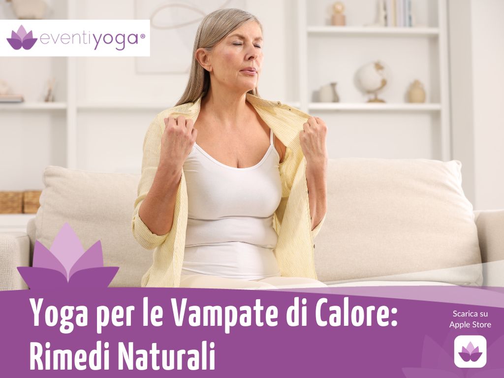 yoga per vampate di calore rimedi naturali